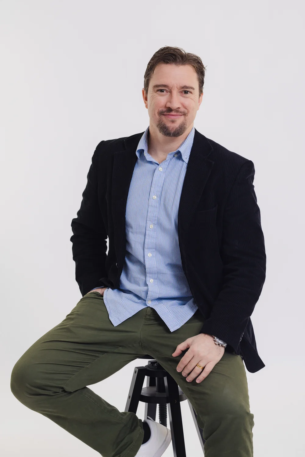Foto profissional de Marcos Natel, fundador da Ímã Marketing